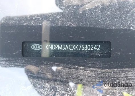 2019 Kia Sportage Lx z USA, uszkodzony, nr VIN KNDPM3ACXK7530242